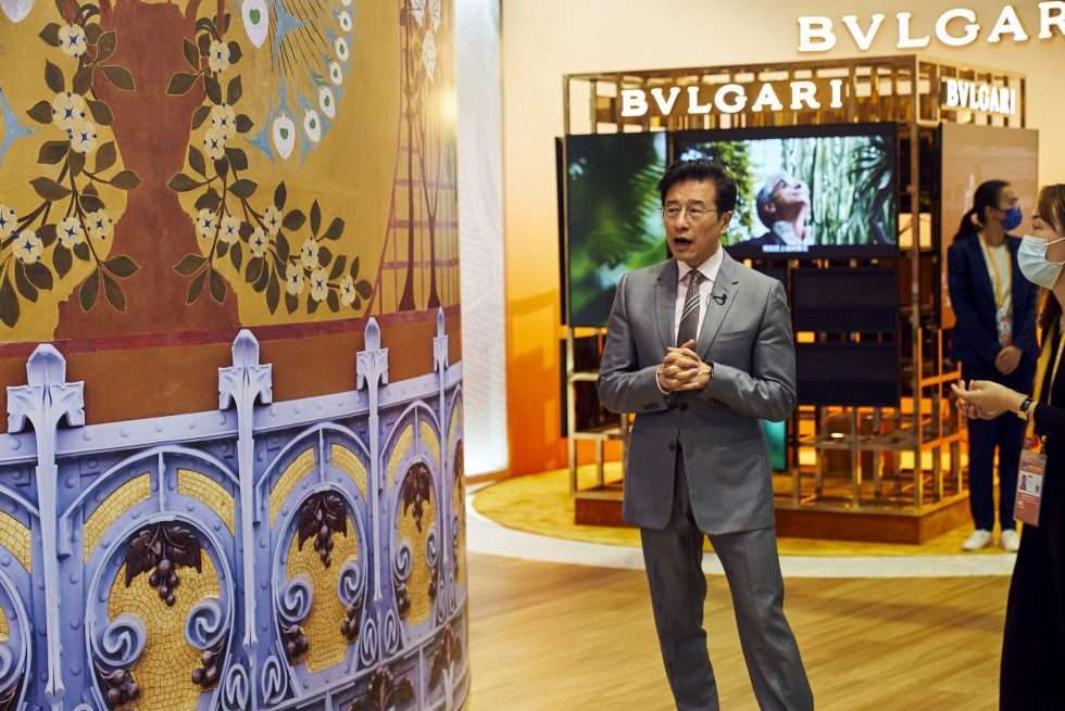 CIIE 2021 lvmh luxury event product salon 001