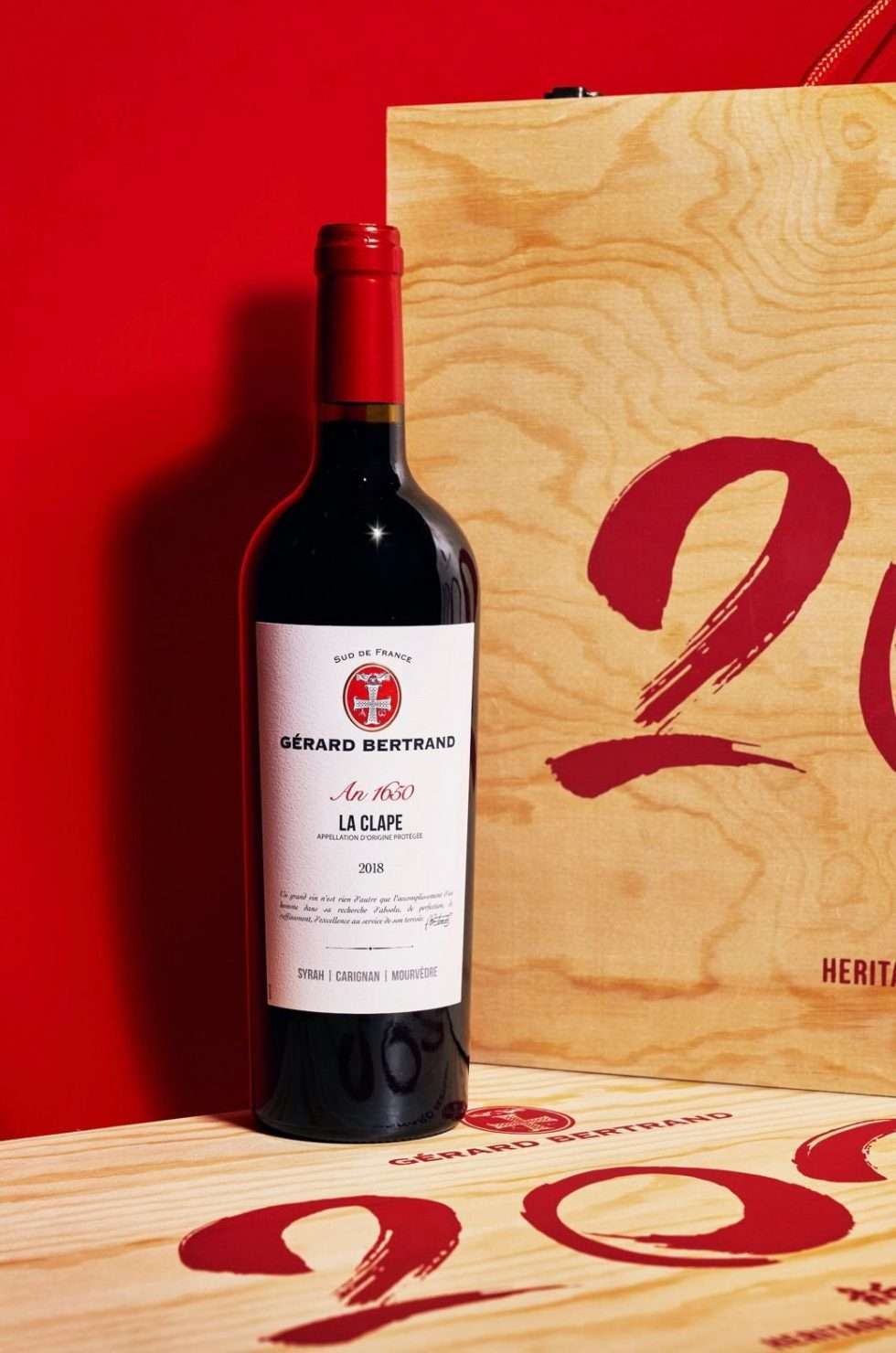 Gerard bertrand vin centdegres produit rouge 041