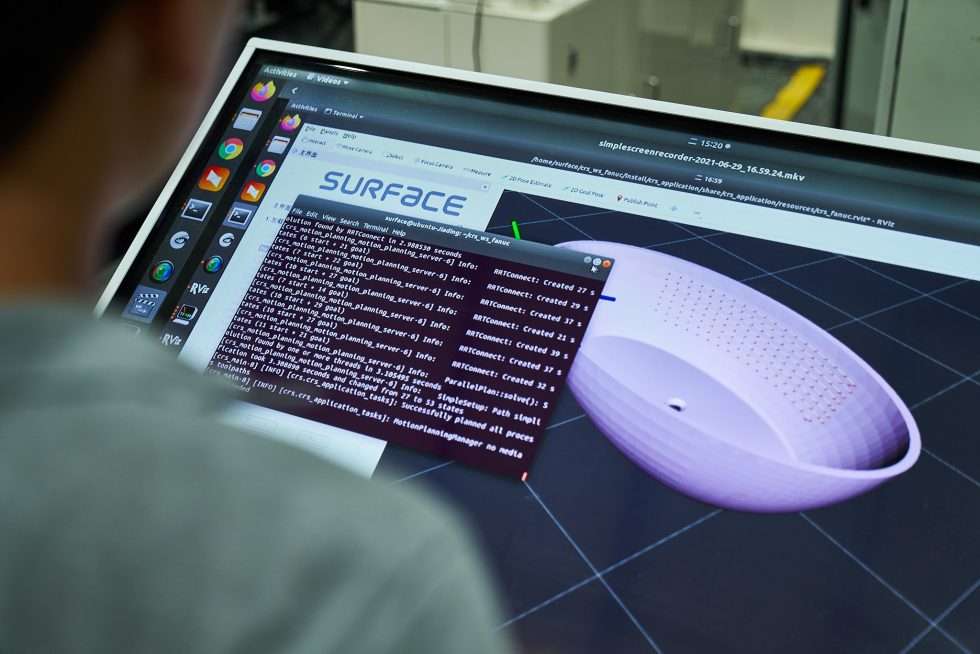 Surface robot usine industrie technologie 121