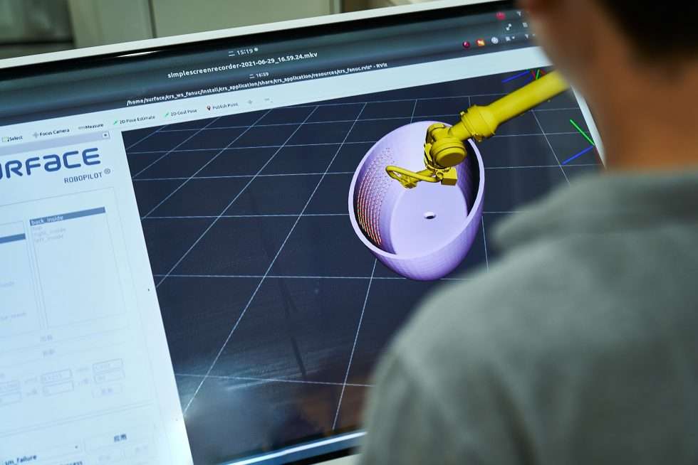 Surface robot usine industrie technologie 181