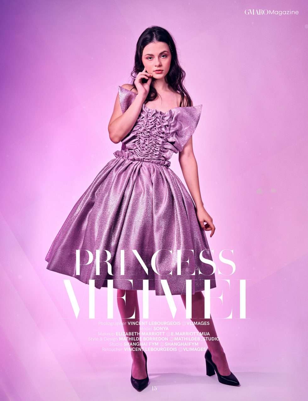 MB Princess meimei fashion dress pink 081