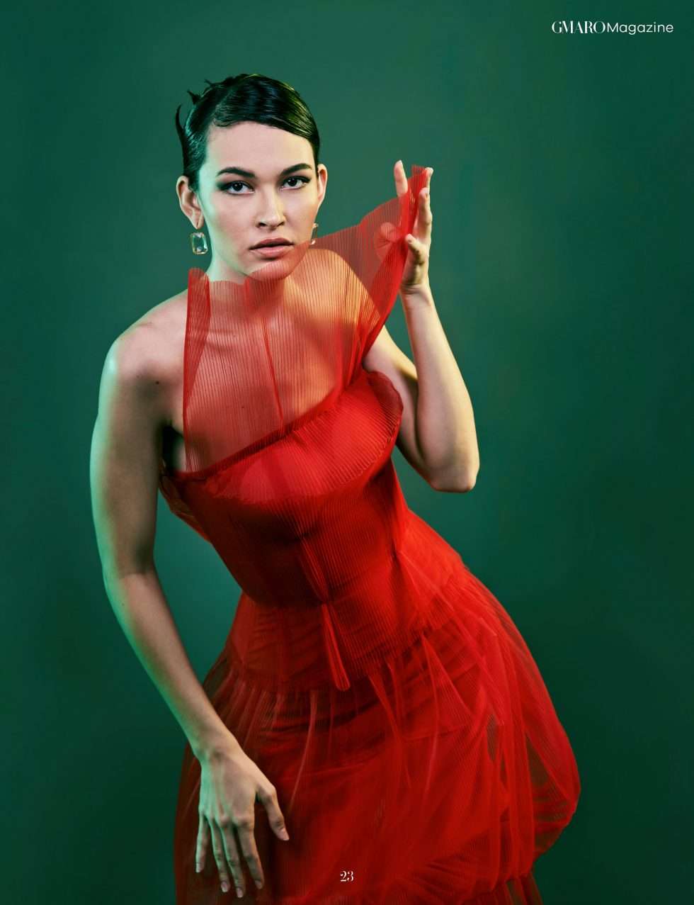 MB Red Chinese fashion dress 041