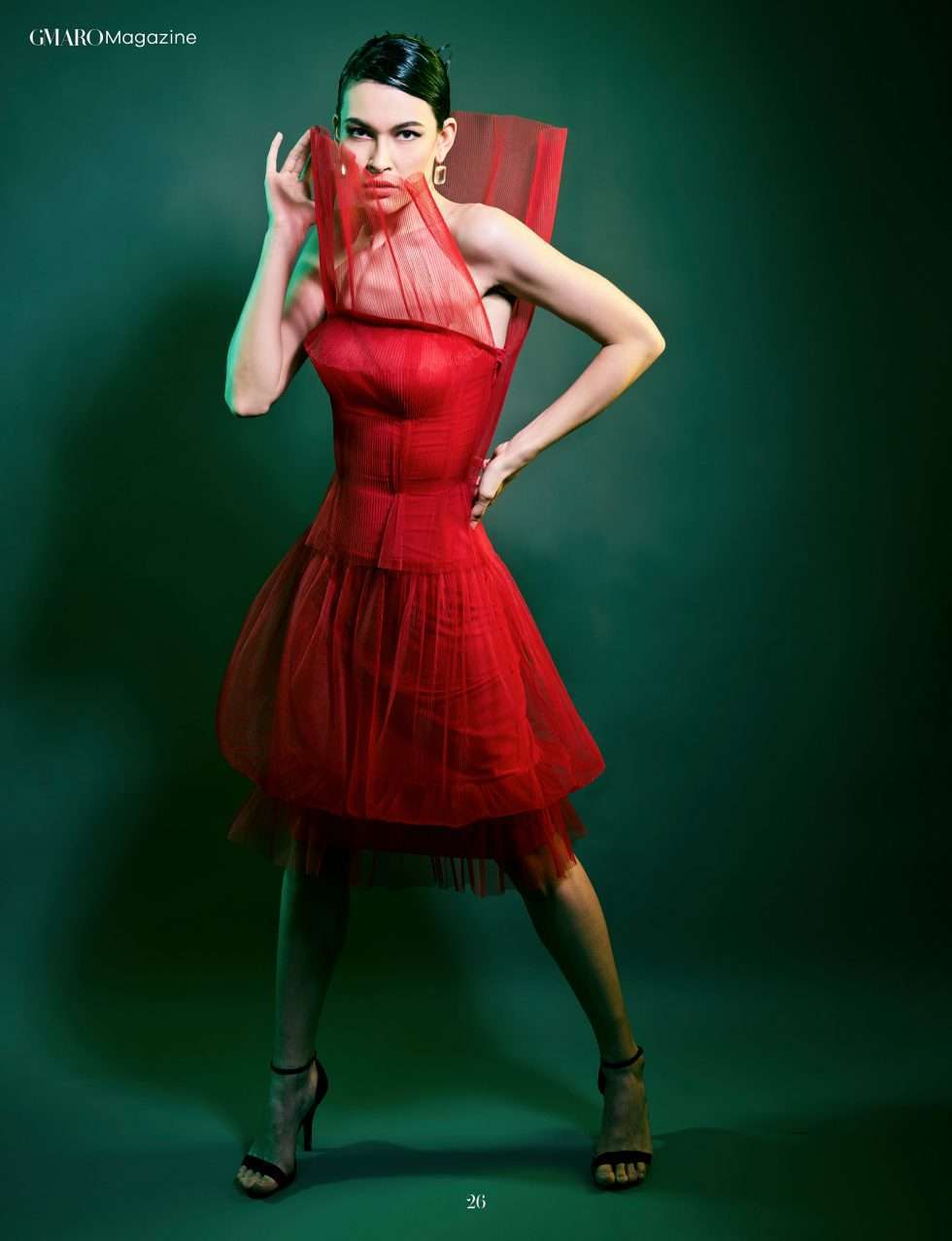 MB Red Chinese fashion dress 071