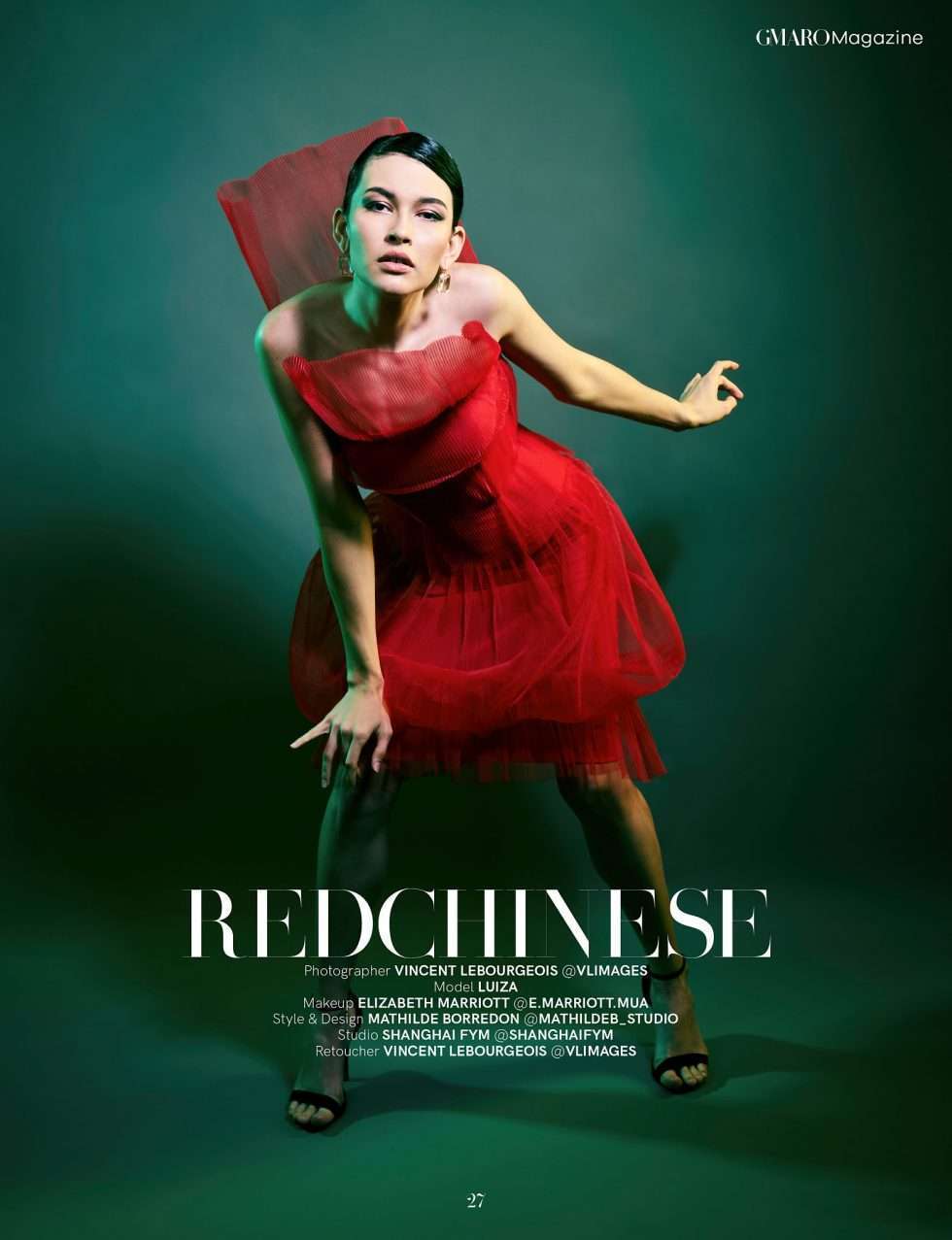 MB Red Chinese fashion dress 081